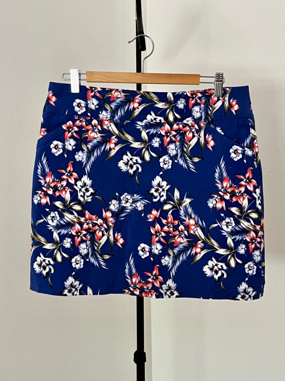 Mario Serrani Italy Floral Skort 🌺 Coastal Grandma Country Club Chic | Large